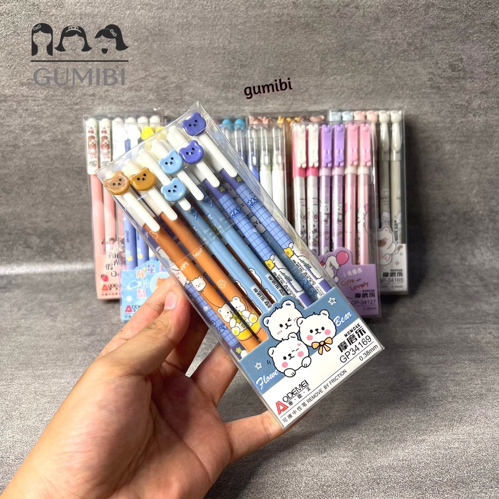 Jual PULPEN HAPUS ODEMEI HARGA SATUAN ERASABLE PEN AODEMEI MOTIF KARTUN ...