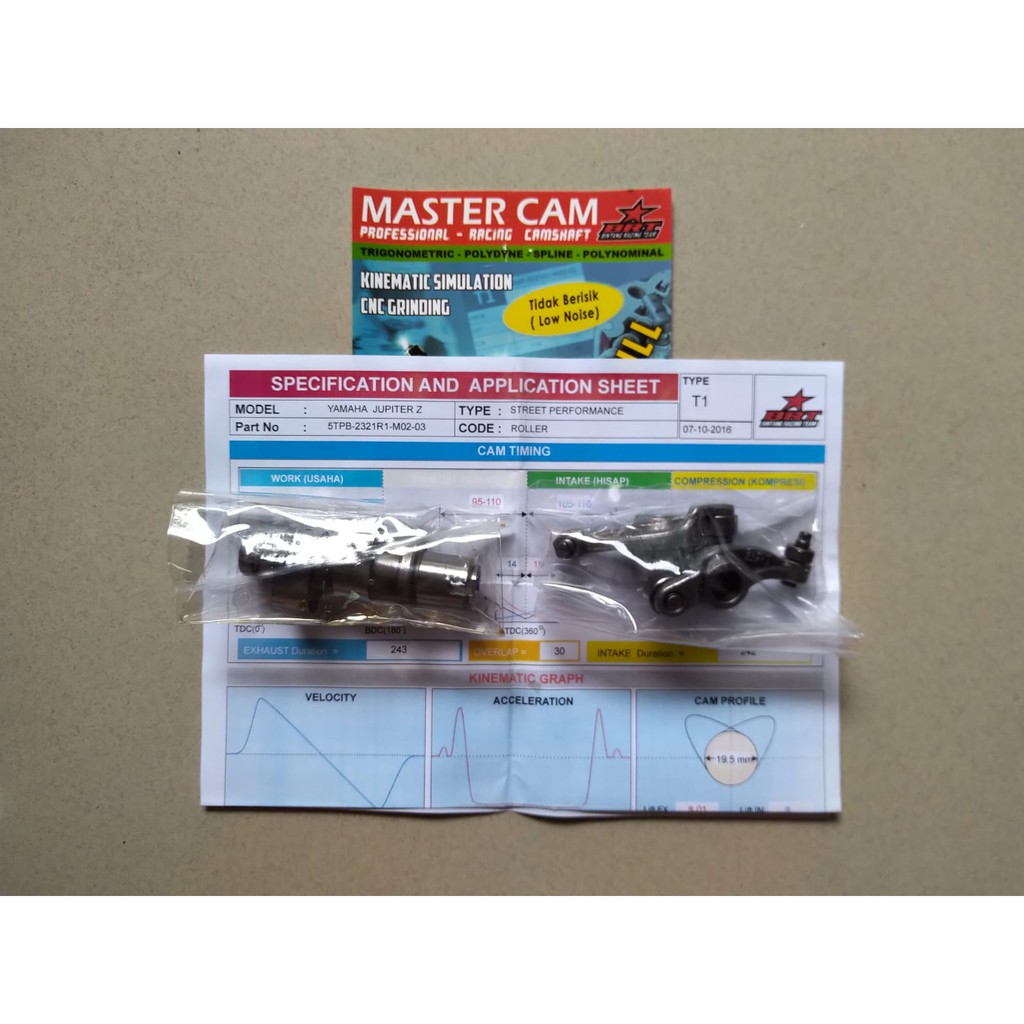 Jual Noken As BRT Jupiter Z Set Rocker Roller Arm RRA Shopee Indonesia