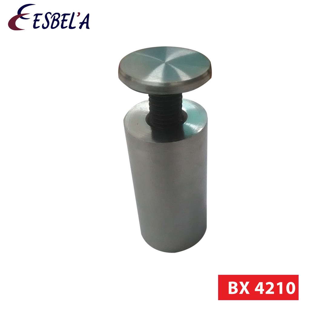 Jual ESBELA Pen Iklan/Baut Display/Glass Holder Ss Full Pp-25X50 (BX ...