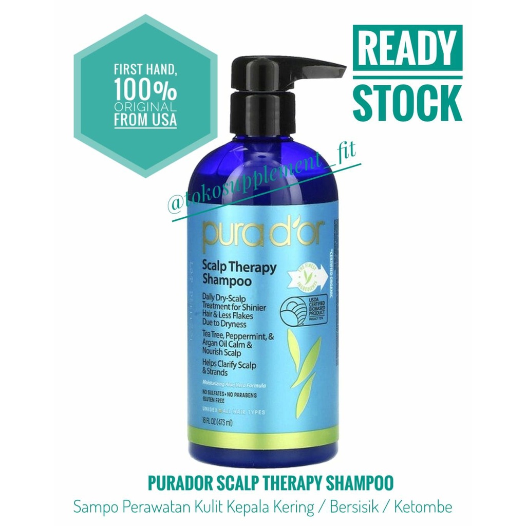 Jual Purador Purad'or Scalp Therapy Shampoo 473ml untuk kulit kepala