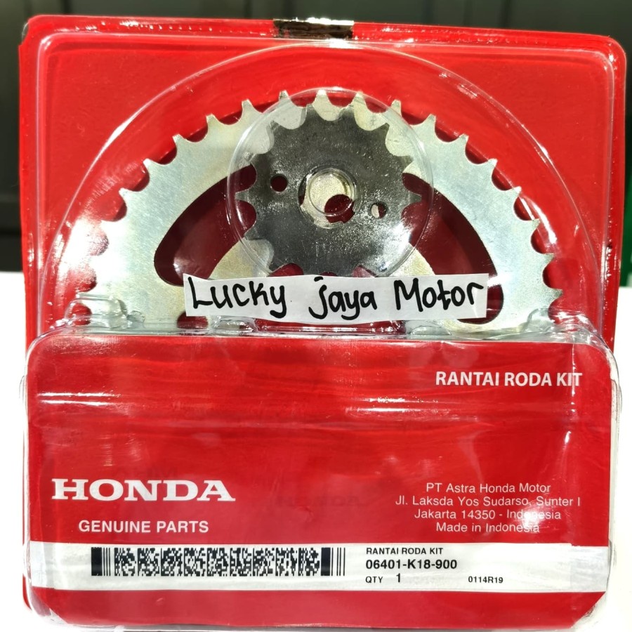 Jual Gearset girset gear gir set rantai chainkit Honda Verza AHM K18