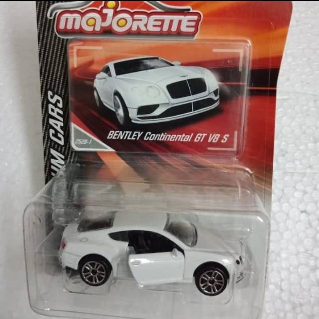 Voiture Miniature Majorette Bentley Continental GT V8 S Limited Edition Série 7 Verte - Neuf