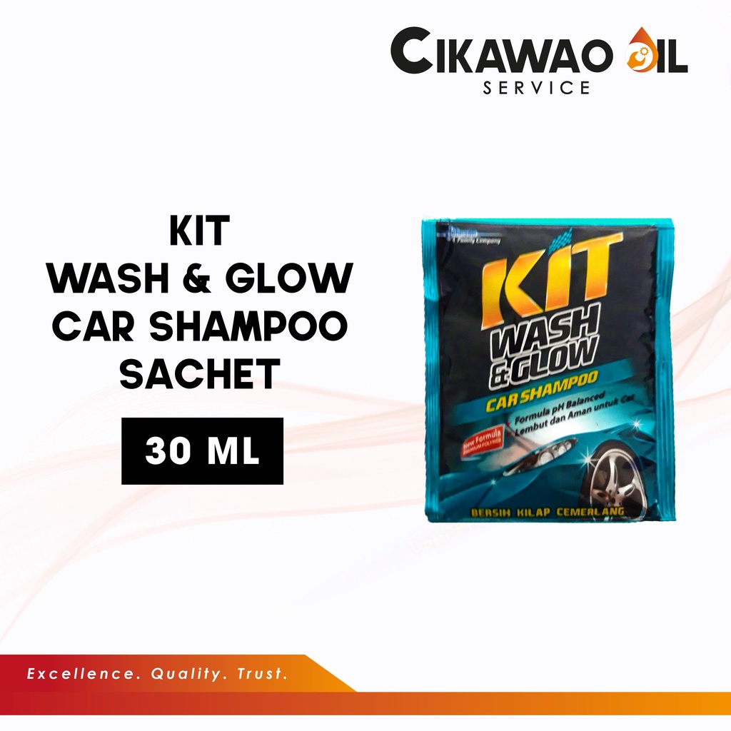 Jual KIT Wash & Glow Car Shampoo Sachet 30ml Shopee Indonesia