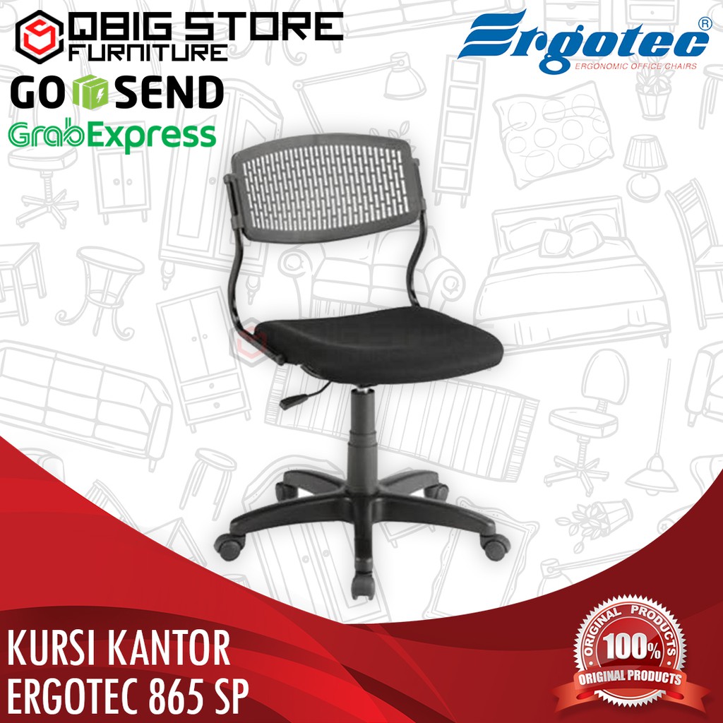 Jual Kursi Kantor Ergotec 865 SPJ / Kursi Kantor Murah Kursi Staff ...