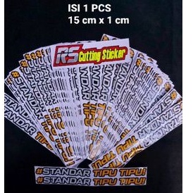 Jual Sticker Cutting Standar Tipu Tipu Shopee Indonesia