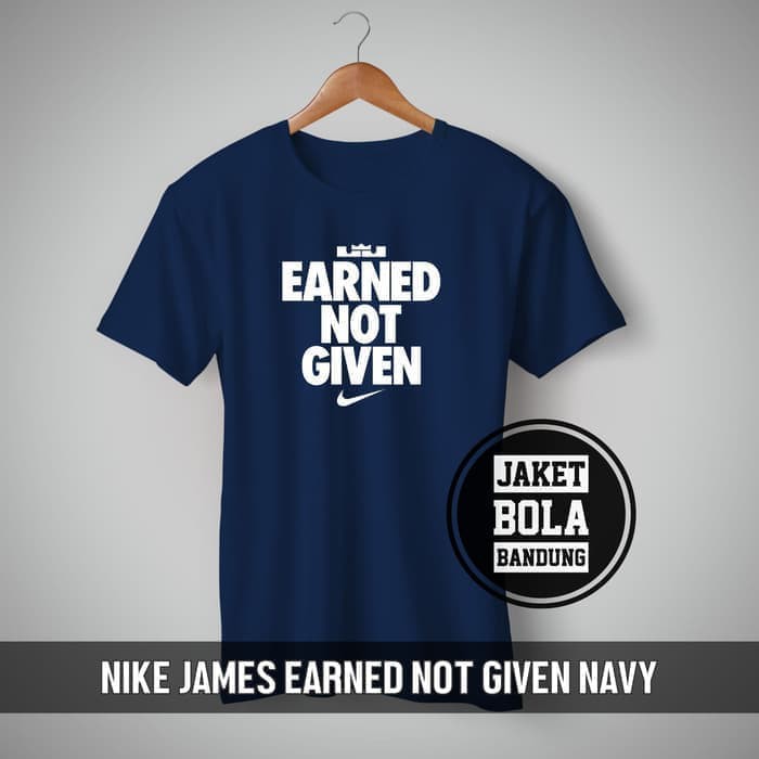 earned not given lebron