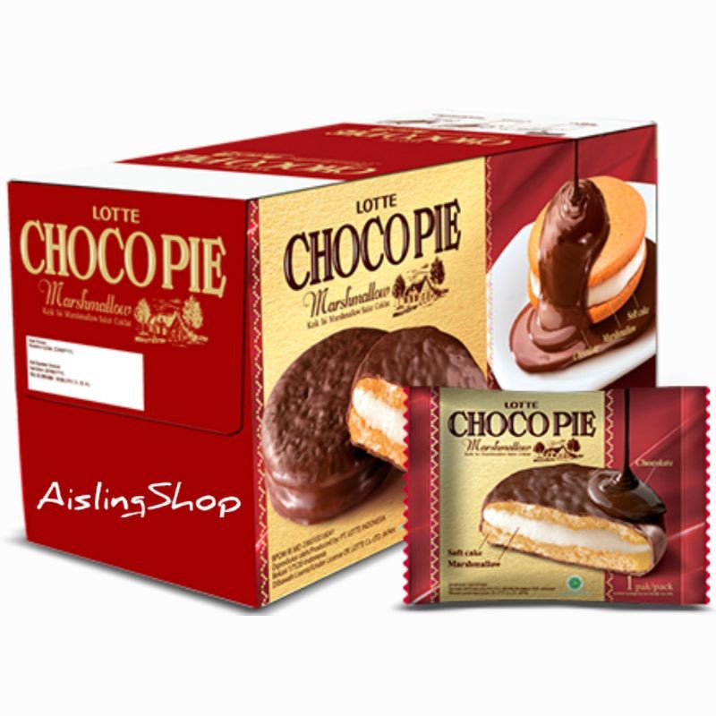 Jual Lotte Choco Pie (12×26gr) | Shopee Indonesia