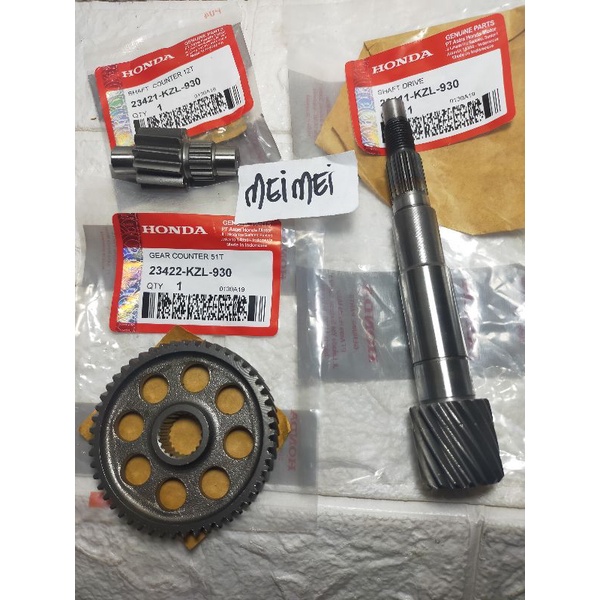 Jual Gigi Rasio Beat F Scoopy Fi Starter Kasar Pc Kzl Shopee