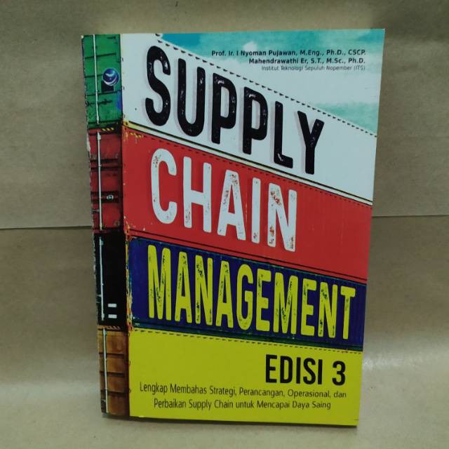 Jual Supply chain management edisi 3 i nyoman pujawan | Shopee Indonesia