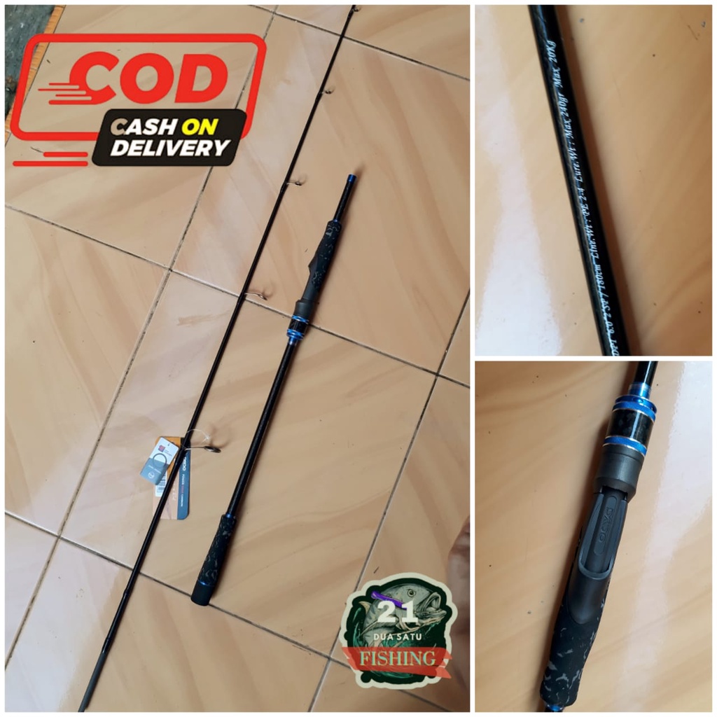 Jual Rod Joran Daido Poseidon Pro Series PE 2-4 Tipe Spinning jigging ...