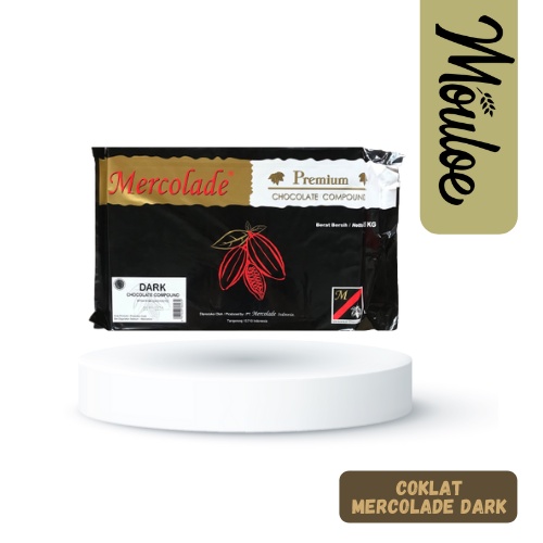 Jual MERCOLADE DARK COKELAT COMPOUND 1KG | Mouloemart | coklat compound ...