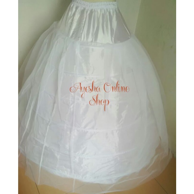 Jual Petticoat gaun ring 6 jala. | Shopee Indonesia