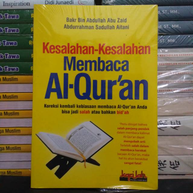 Jual Buku Kesalahan Kesalahan Membaca Al - Qur An | Shopee Indonesia