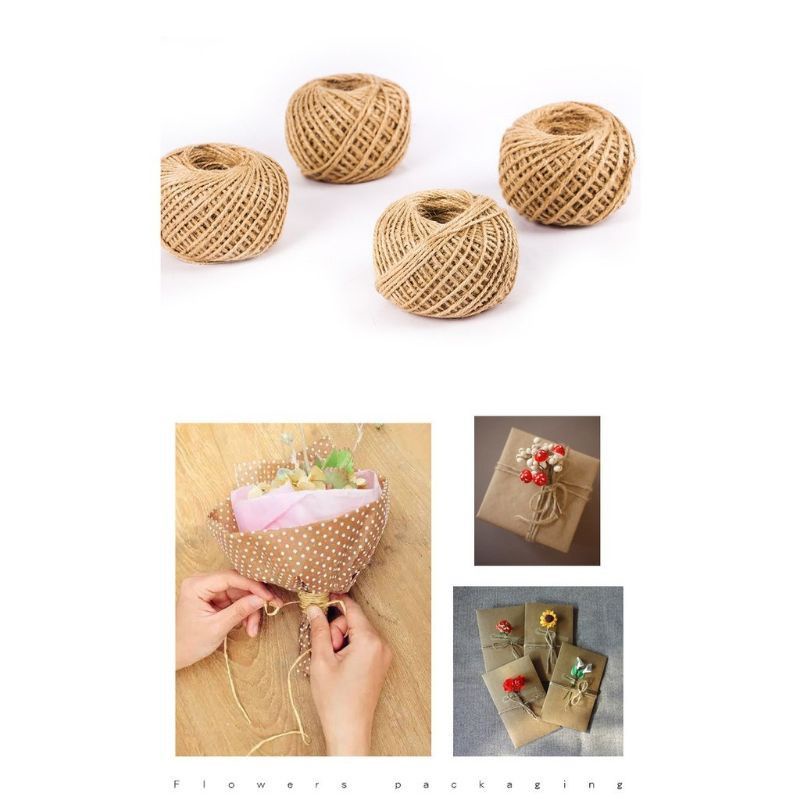 Jual (2 meter) Tali Rami 3 ply buket | Shopee Indonesia