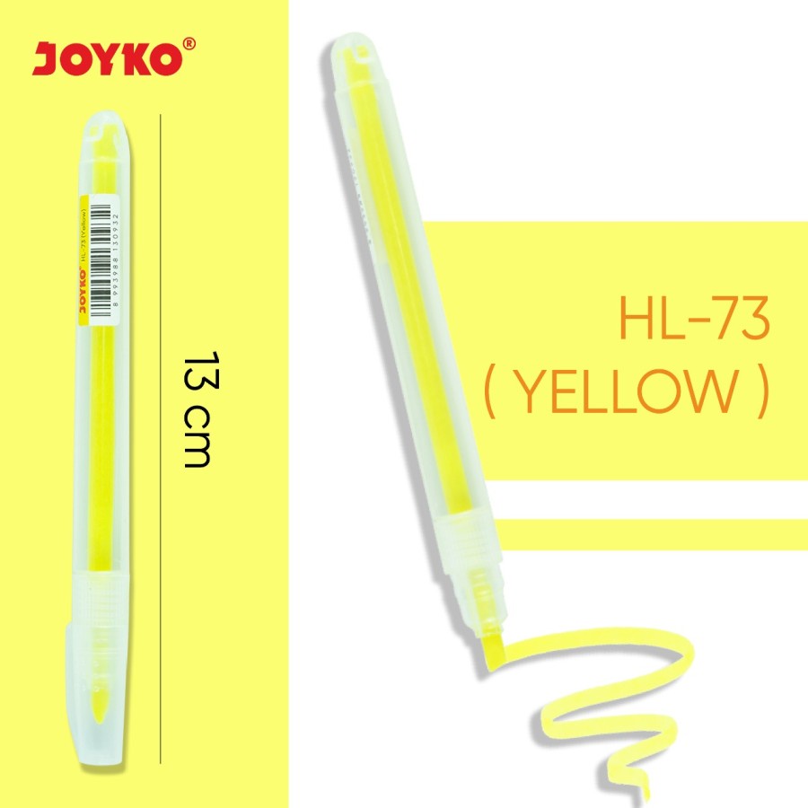 Jual Highlighter JOYKO Pen HL73-76 pc/Penanda Catatan Note/Highliter ...