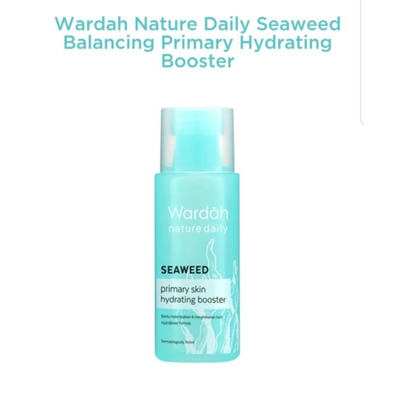 Jual Wardah Nature Daily Seaweed Balancing Primary Hydrating Booster