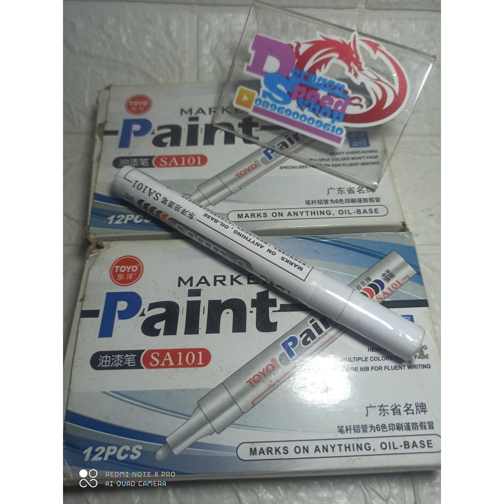 Jual spidol ban permanen paint mobil motor | Shopee Indonesia