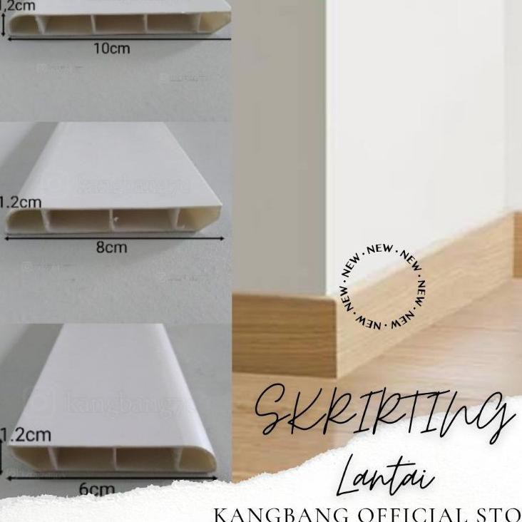 Jual {BISA COD} Plin pvc | Plint PVC | List Plank Pvc | List Lantai ...