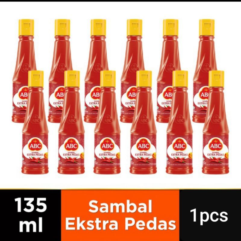 Jual Saos sambal Abc ekstra pedas | Shopee Indonesia