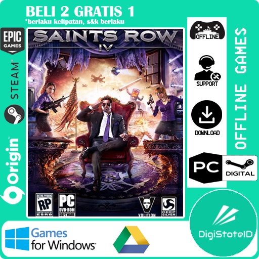 Jual Saints Row IV Game of the Century National Treasure Edition