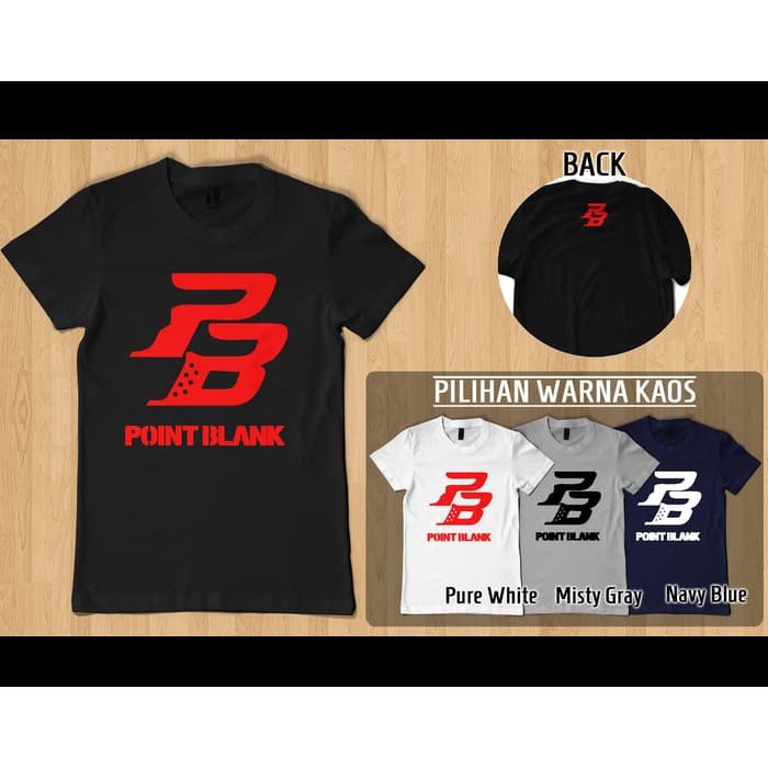 Jual Kaos Point Blank Logo Besar 