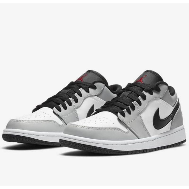Jual N*ke Air Jordan 1 Low Light Smoke Grey | Shopee Indonesia