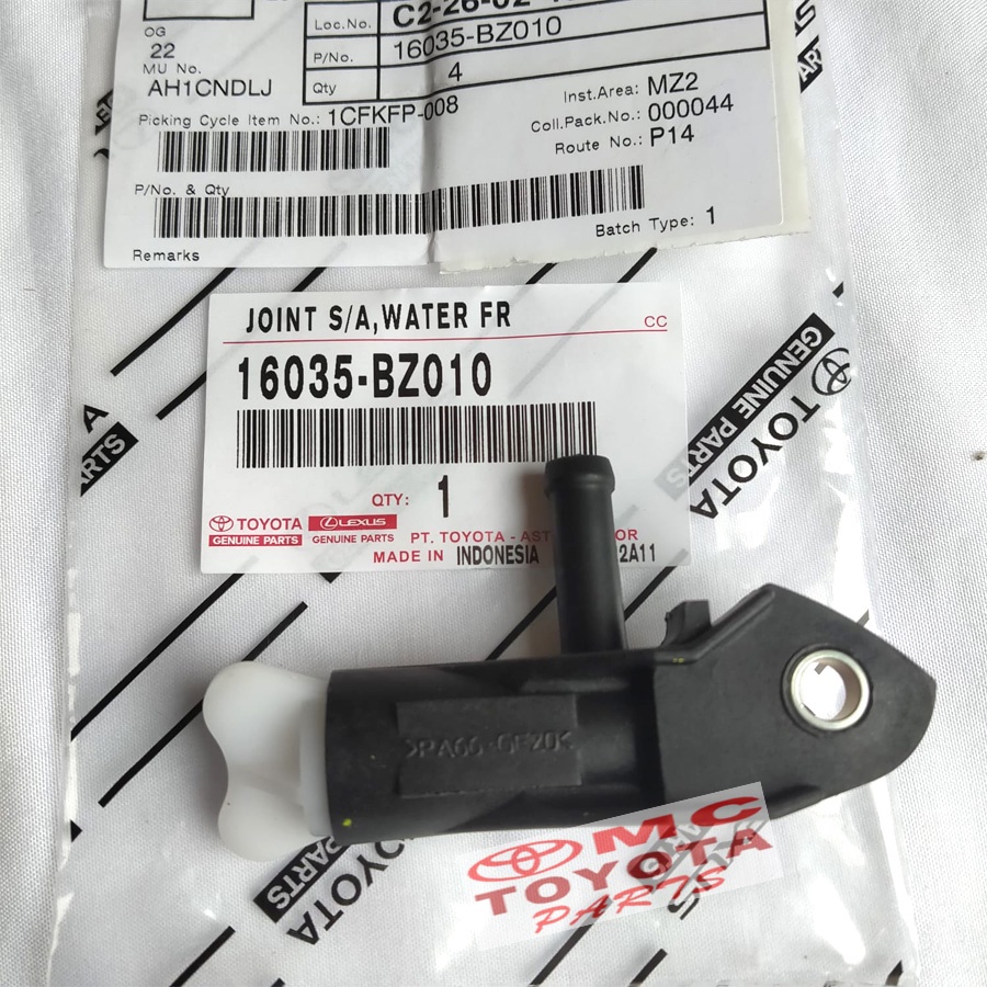 Jual Kran Radiator Atas / Joint Water Avanza Xenia Rush Terios 16035 ...