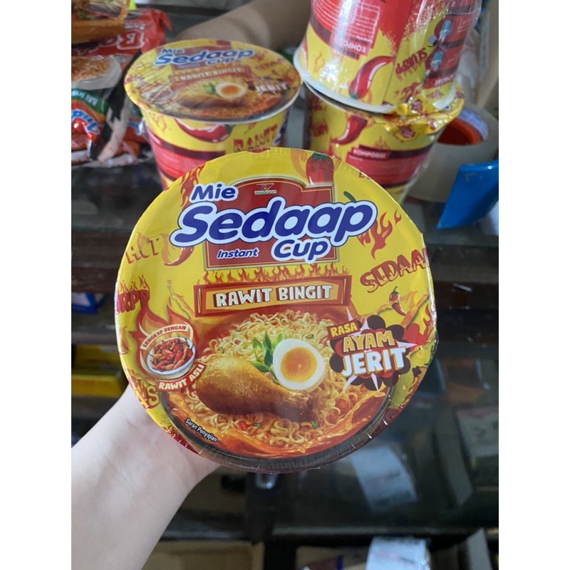 Jual Sedap Cup Rawit Bingit Ayam Jerit Shopee Indonesia