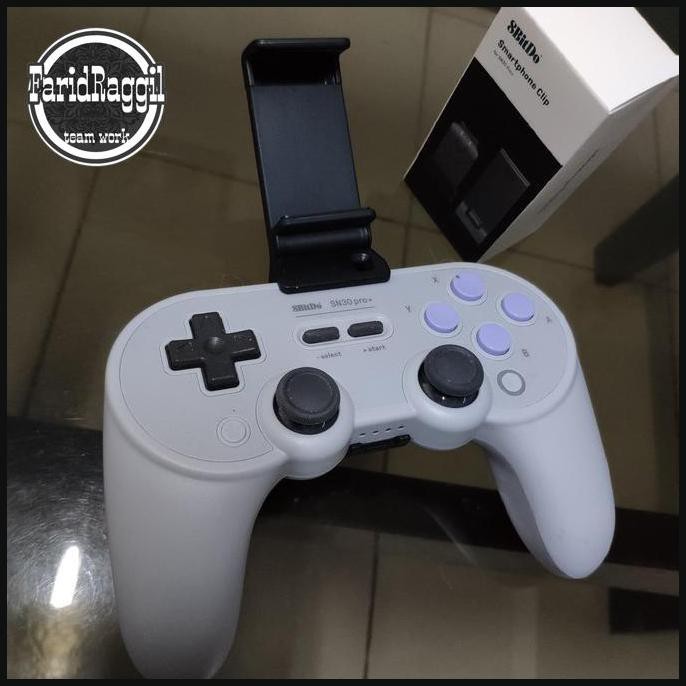 Jual 8bitdo smartphone clip for sn30 pro plus - Hitam | Shopee Indonesia