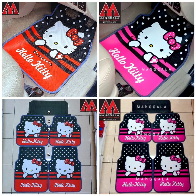 Jual Karpet Mobil Hello Kitty Garis | Shopee Indonesia
