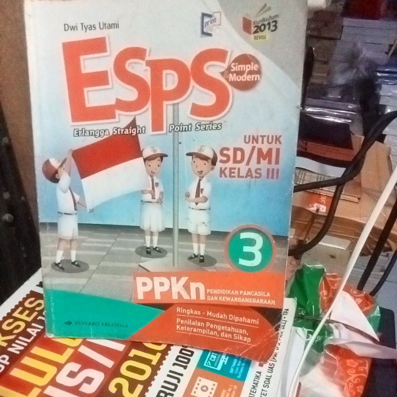 Jual buku esps PPKn kelas 3 SD penerbit Erlangga edisi revisi | Shopee ...