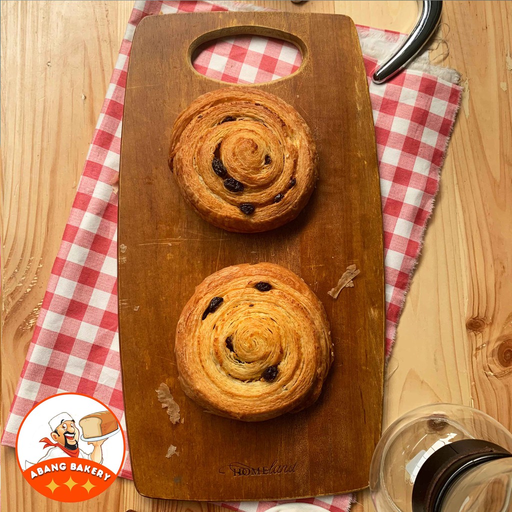 Jual Supplier Cafe| Danish Raisin Besar PREMIUM|Roti Croissant Kismis ...