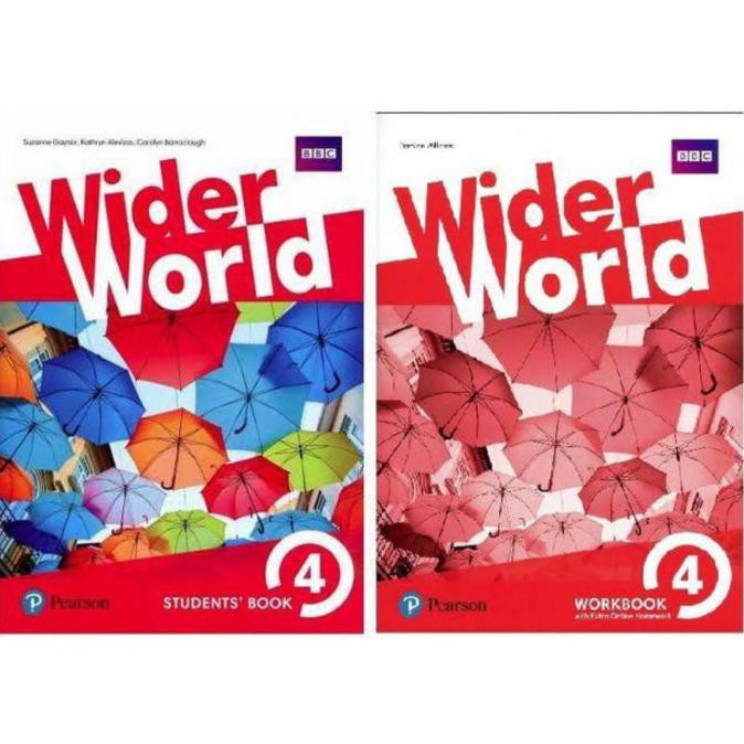 Jual Paket Buku Wider World 4 Student Book Dan Workbook With Cd ...