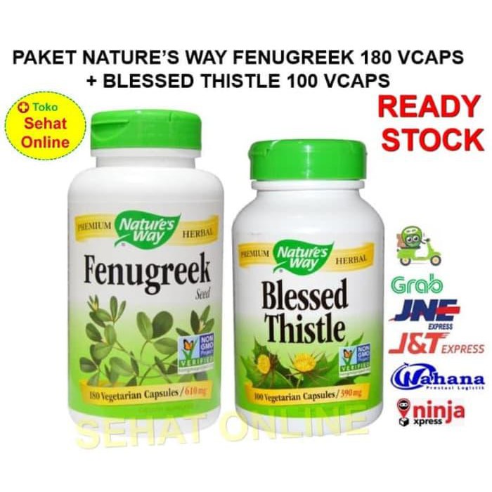Jual DASYAT PAHE ASI BOOSTER WOW 3 FENUGREEK / BLESSED THISTLE