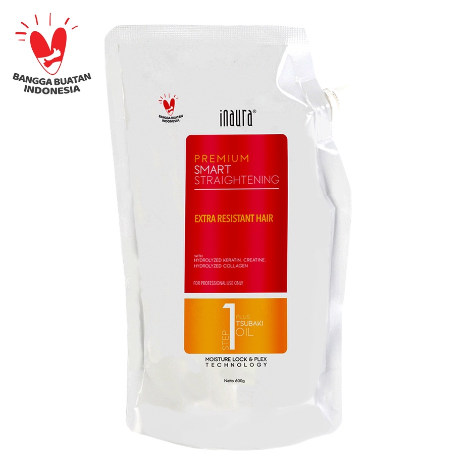 Jual Inaura Step 1 SMART PREMIUM Straightening Pouch 600ml | Shopee ...