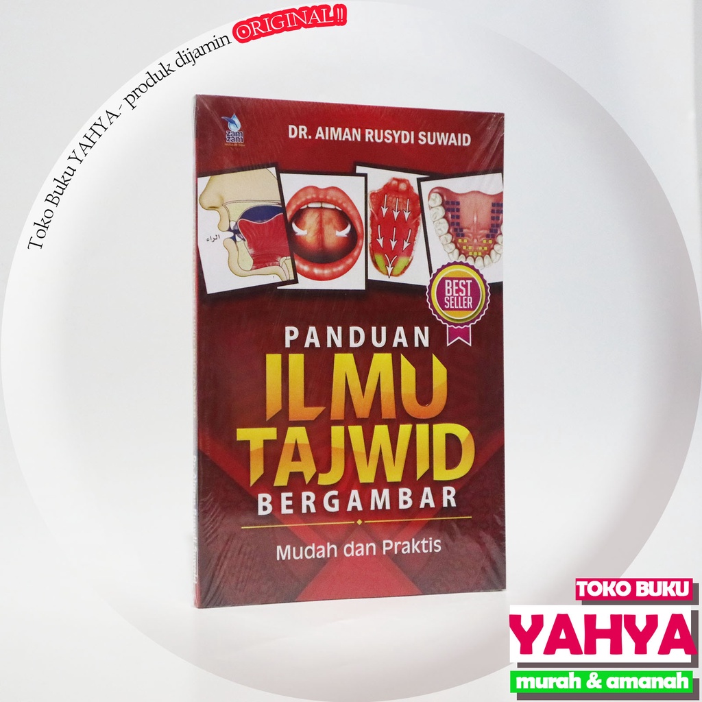 Jual Panduan Ilmu Tajwid Bergambar / Dr. Aiman Rusydi Suwaid / Penerbit ...