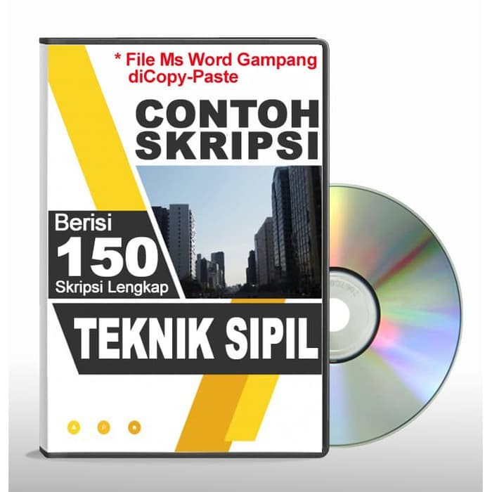 Jual Contoh Skripsi Teknik Sipil File Ms Word | Shopee Indonesia