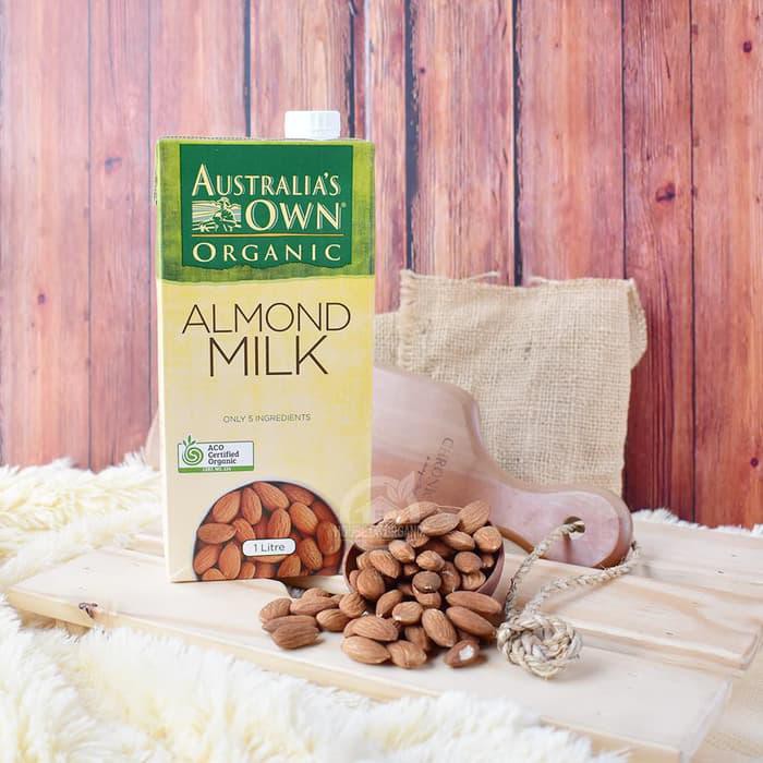 Jual AUSTRALIA'S OWN ORGANIC ALMOND MILK GLUTEN FREE UHT 1 LITER KODE