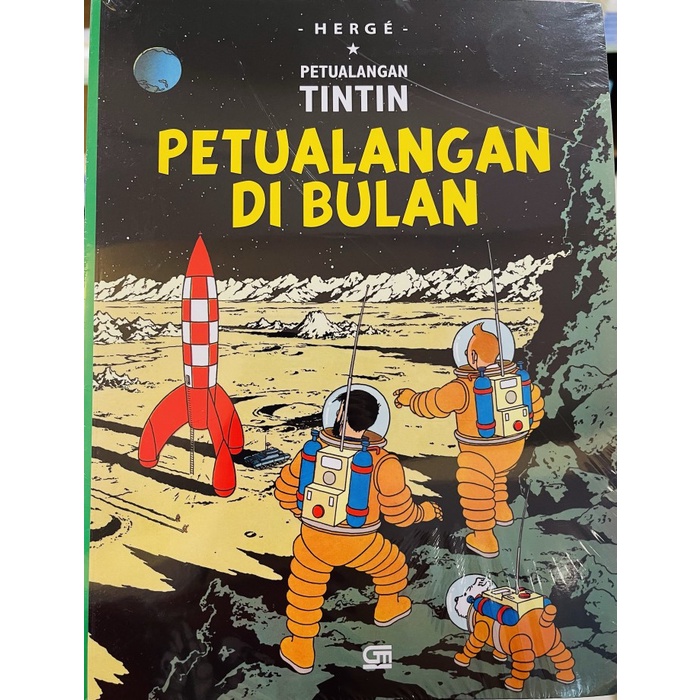 Jual Buku Komik Petualangan Tintin Petualangan Di Bulan MFS27 | Shopee ...