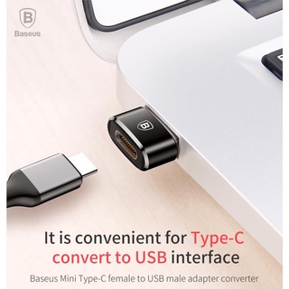 USB 3.1 Type C Female To USB A Male Adapter – Fast Charge & Data Transfer – Black