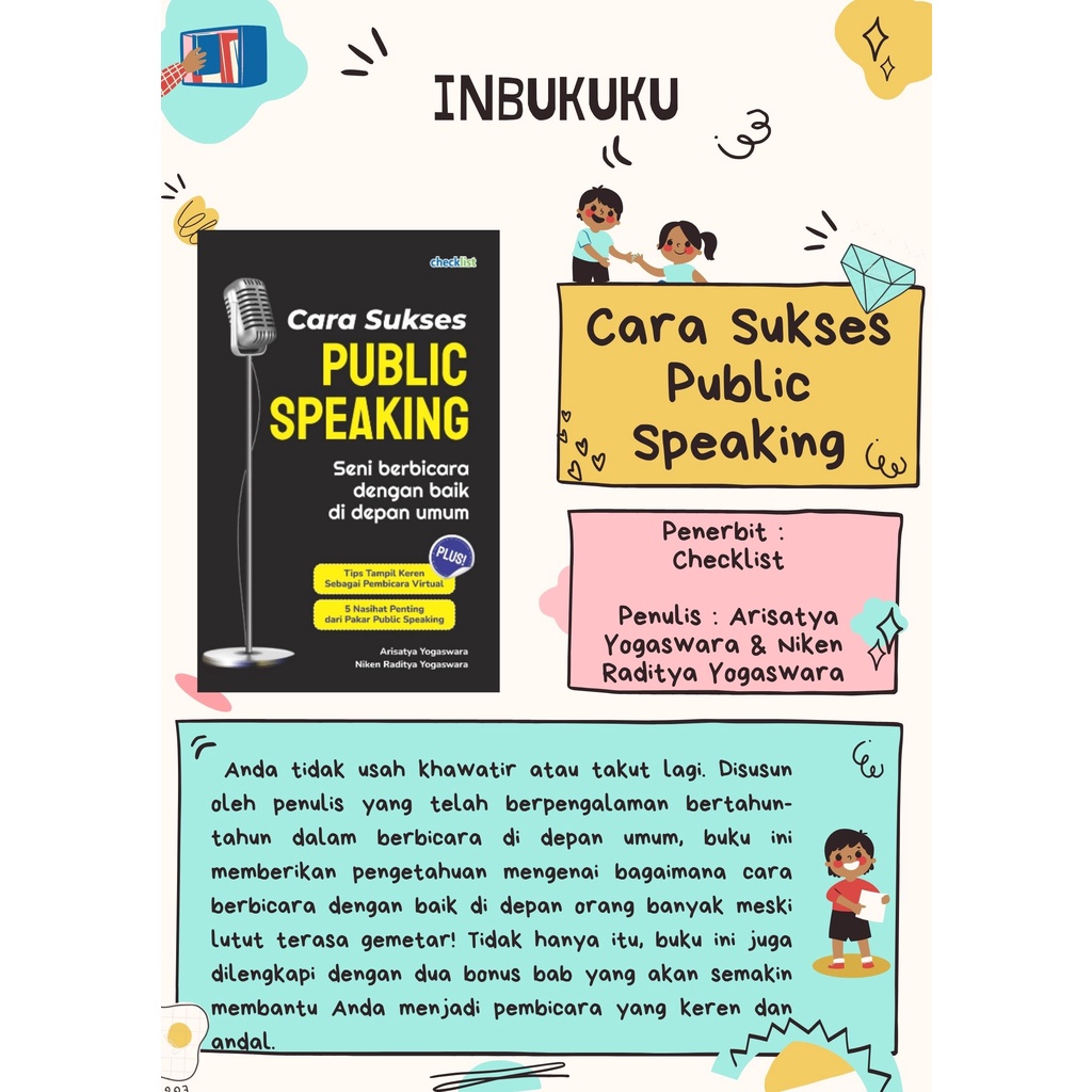 Jual Buku Cara Sukses Public Speaking - Checklist | Shopee Indonesia