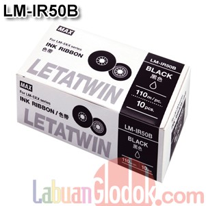 Jual INK RIBBON LETATWIN MAX LM-IR50B 110meter | Shopee Indonesia