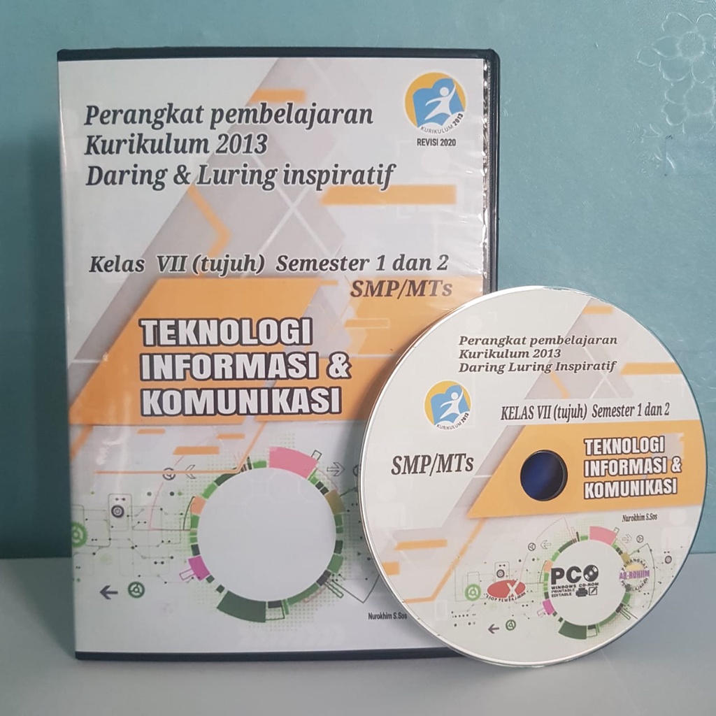 Jual CD RPP TIK SMP/MTs KELAS 7-VII 8-VIII 9-IX RPP 1 LEMBAR DARING DAN ...