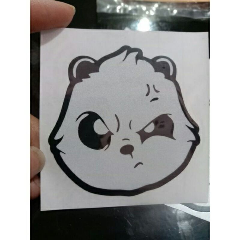 Jual sticker cutting kepala panda | Shopee Indonesia