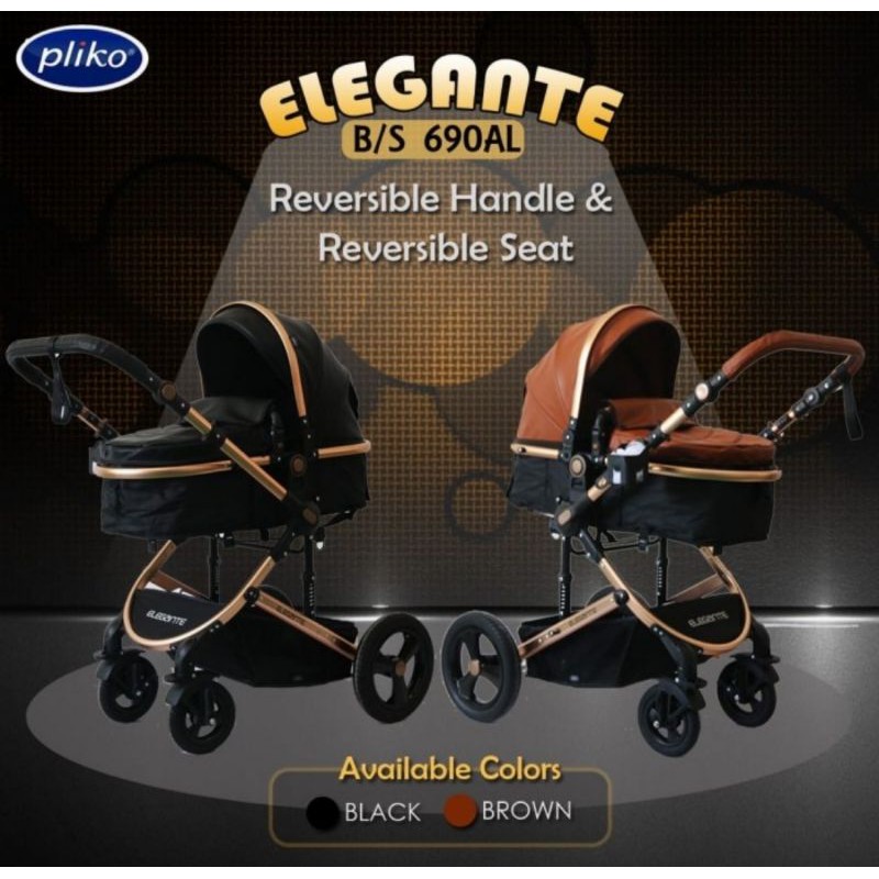 Jual stroller pliko elegante kereta bayi pliko 690AL bisa hadap