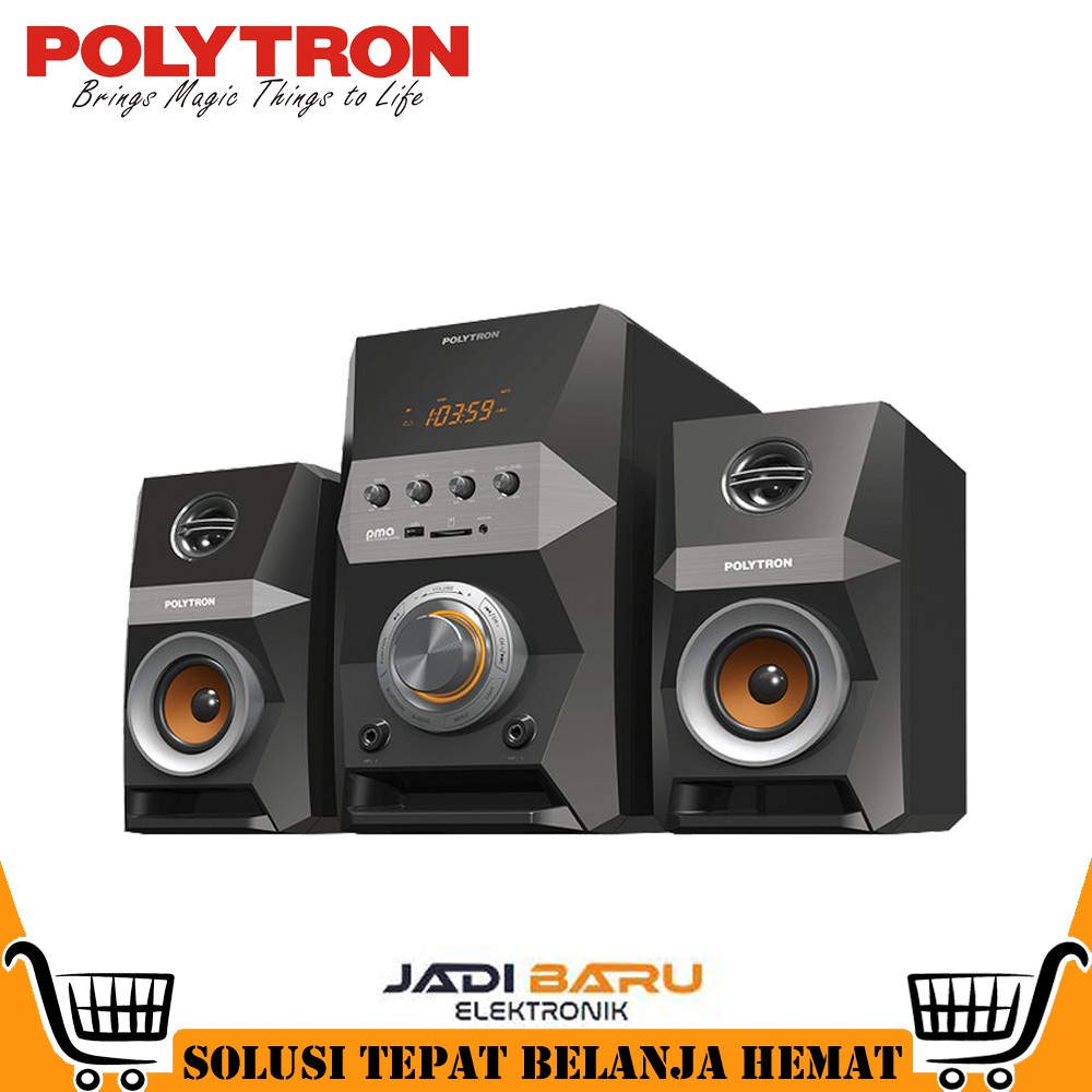 Jual (READY COD) SPEAKER POLYTRON PMA 9522 / PMA9522 [BLUETOOTH / AUX ...