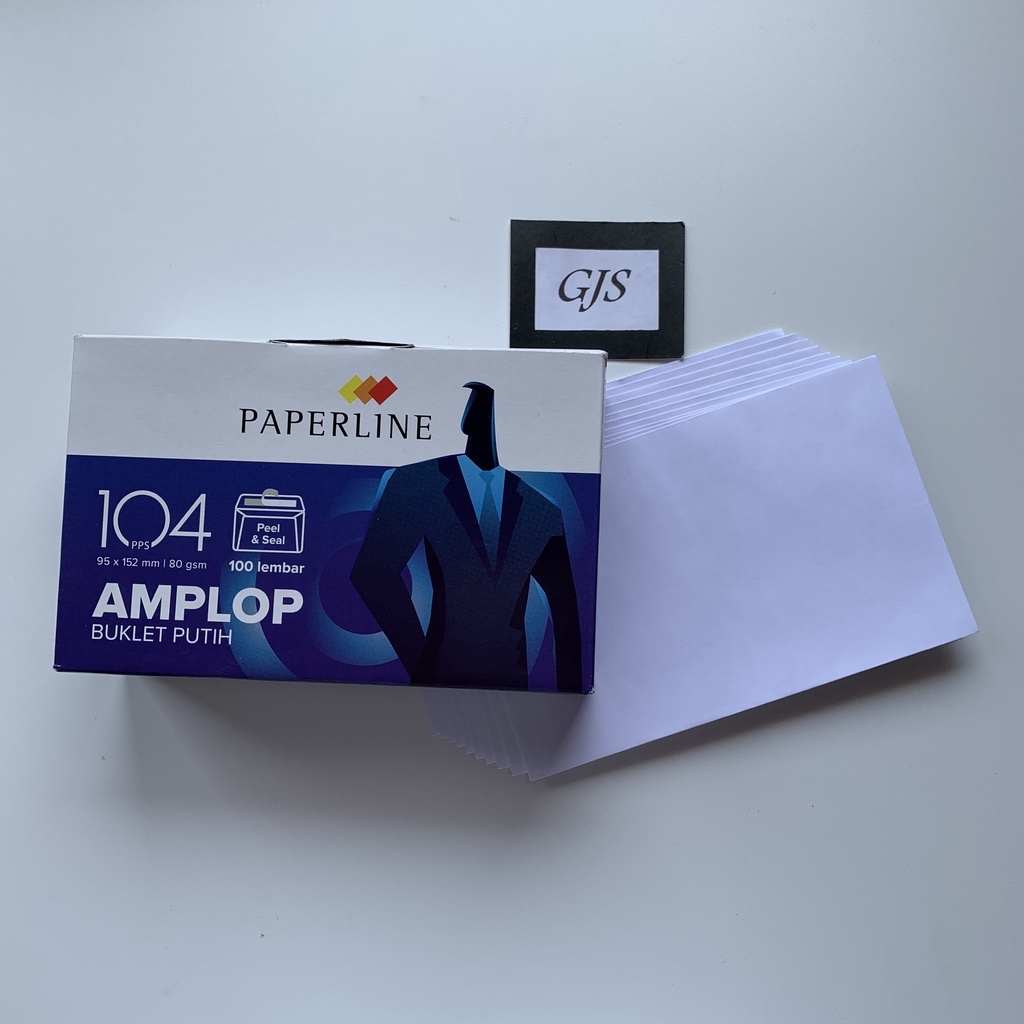 Jual Amplop Putih Paperline No Amplop Putih Dengan Perekat Shopee Indonesia