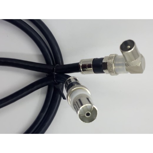 Jual KABEL LOOP FEMALE TO MALE ANTENA TV DVB REV PARABOLA 2 METER ...