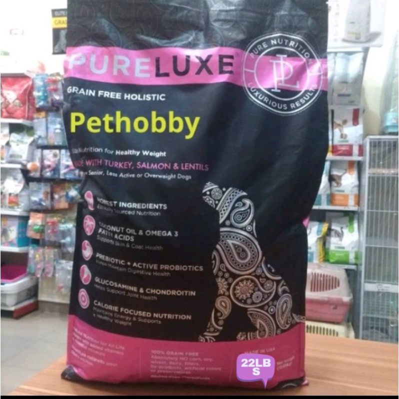 Jual Dog Food Pureluxe Garin Free Holistic For Indoor Senior Less