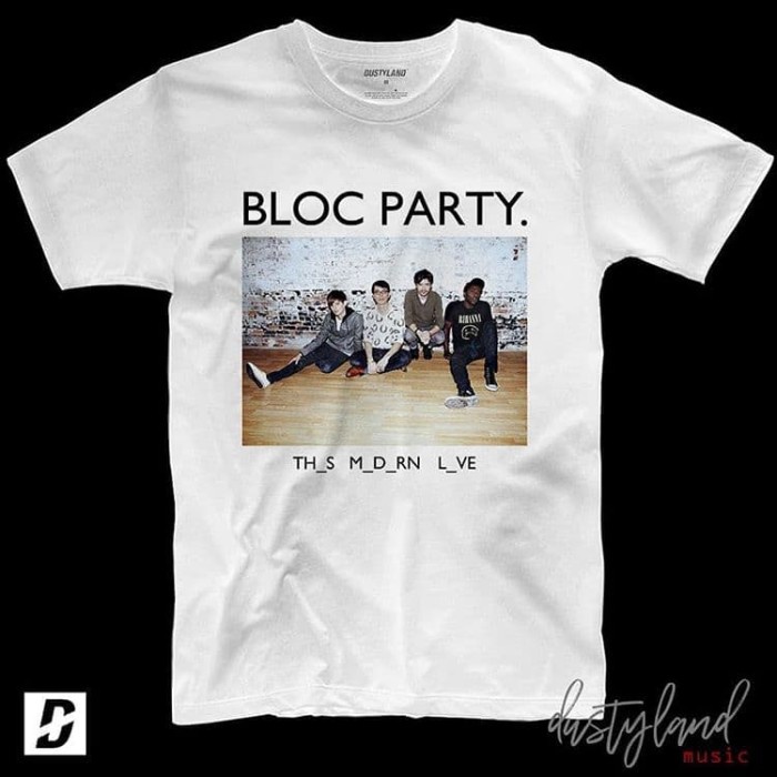 Jual BLOC PARTY THIS MODERN LOVE TShirt Shopee Indonesia